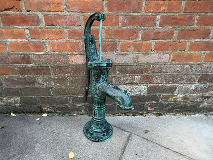 large garden pump